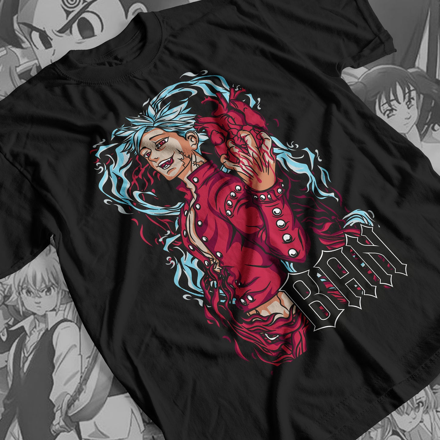 7 Deadly Sins Fox Sin of Greed - Ban 02 Premium Anime Design, High Quality DTF Print, 100% Cotton Shirt
