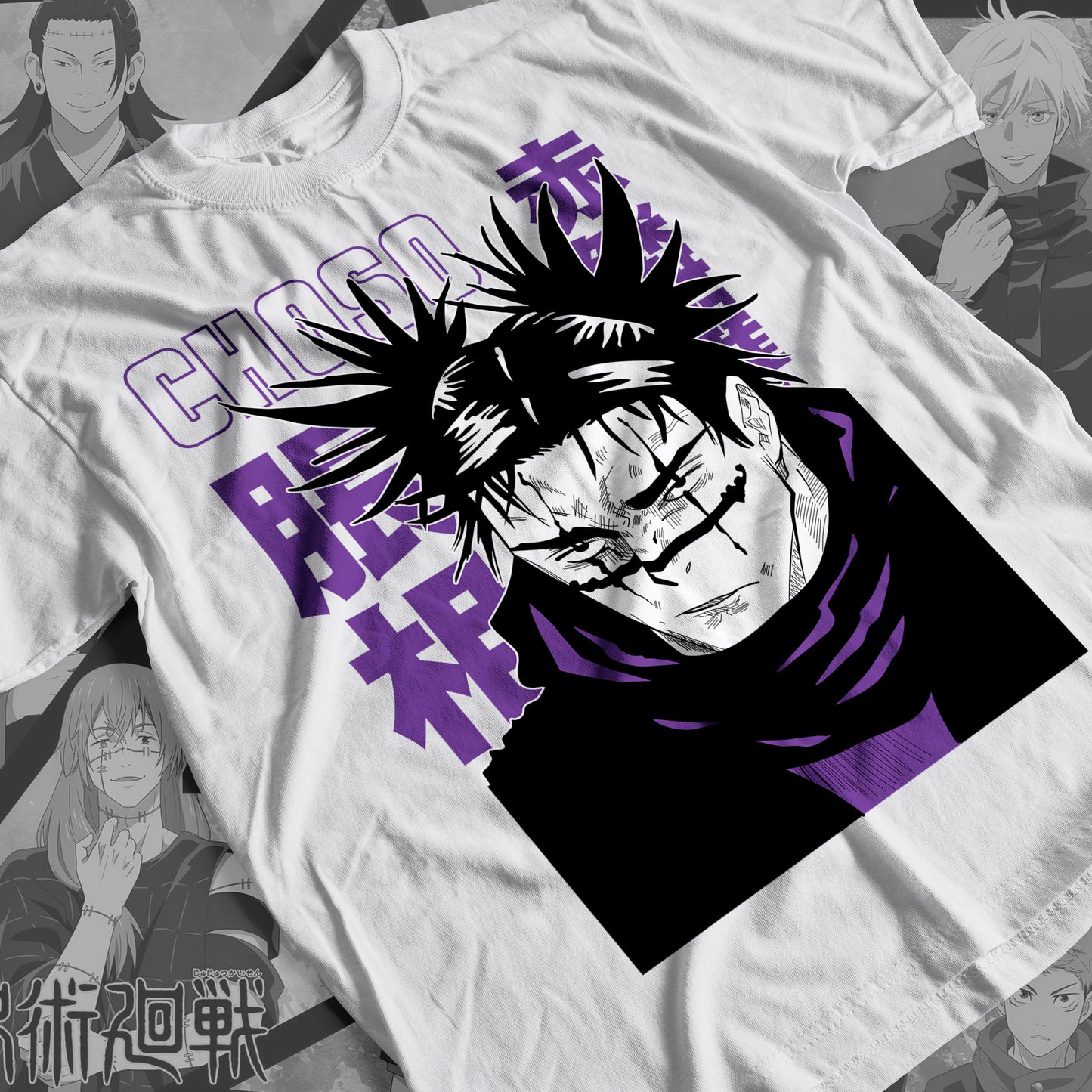 Jujutsu Kaisen - Choso 04 Premium Anime Design, High Quality DTF Print, 100% Cotton Shirt