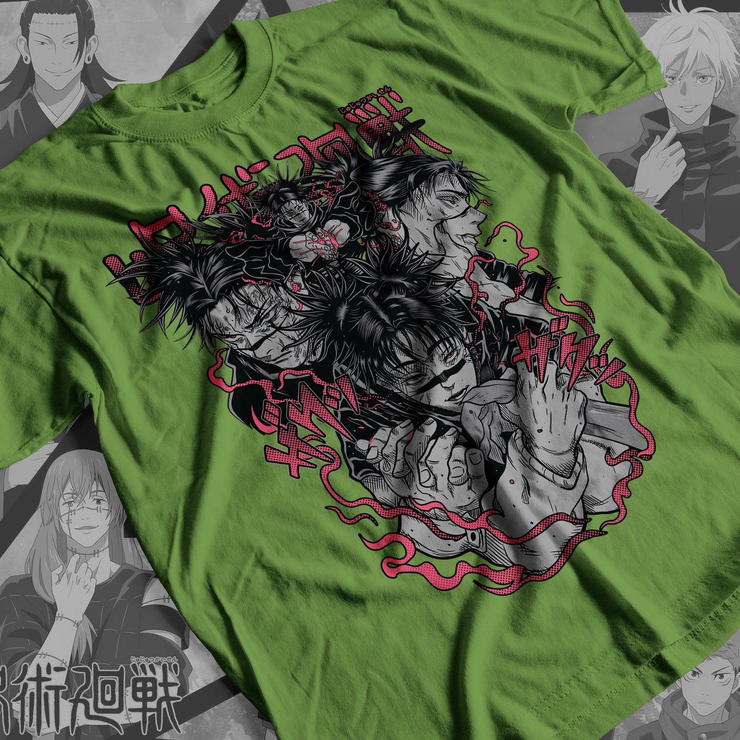 Jujutsu Kaisen - Choso 05 Premium Anime Design, High Quality DTF Print, 100% Cotton Shirt