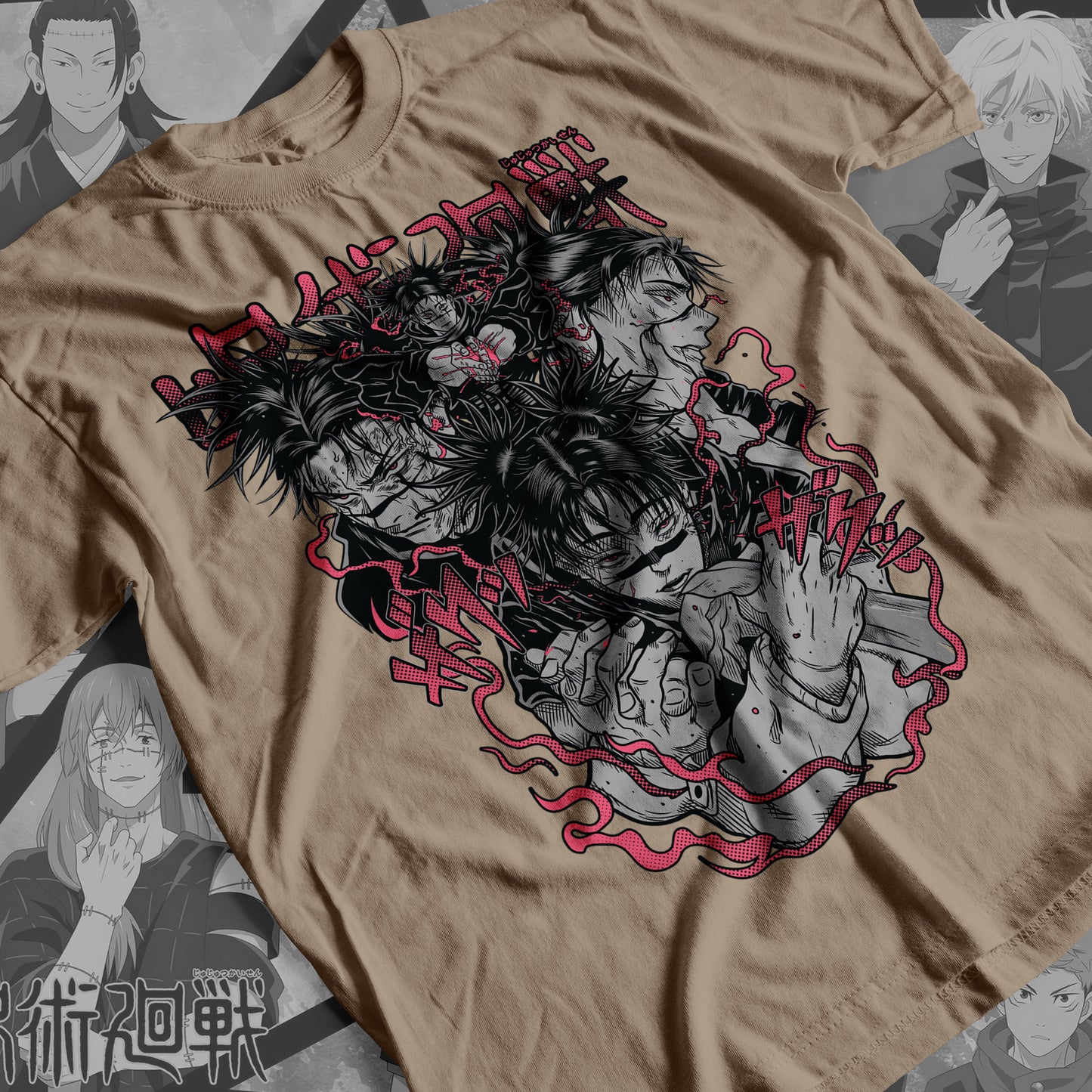 Jujutsu Kaisen - Choso 05 Premium Anime Design, High Quality DTF Print, 100% Cotton Shirt