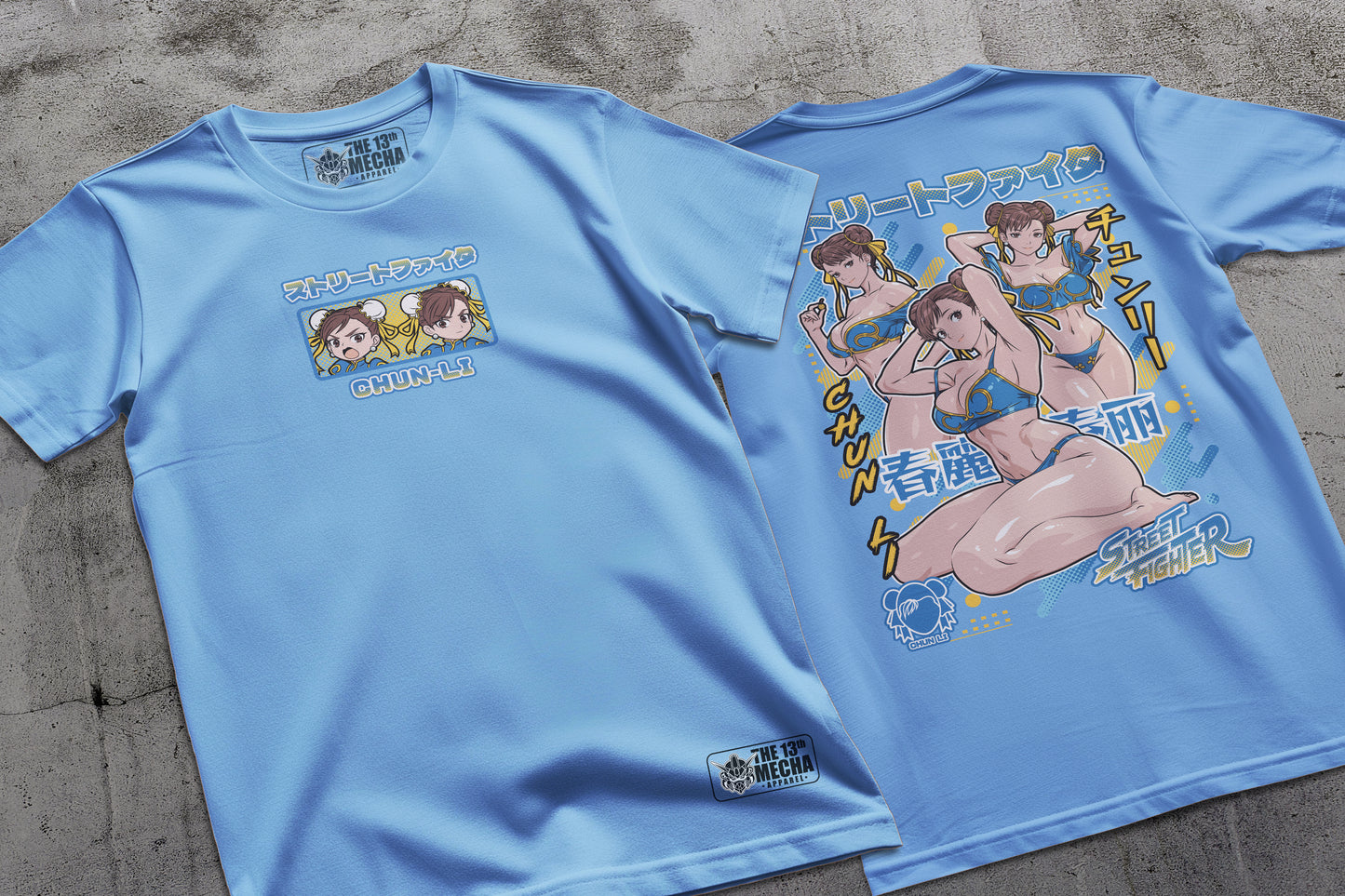 Waifu - Chunli 01 Premium Anime Design, High Quality DTF Print, 100% Cotton Shirt