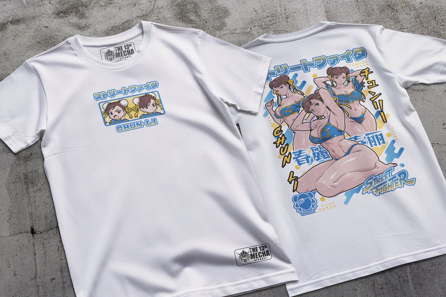 Waifu - Chunli 01 Premium Anime Design, High Quality DTF Print, 100% Cotton Shirt
