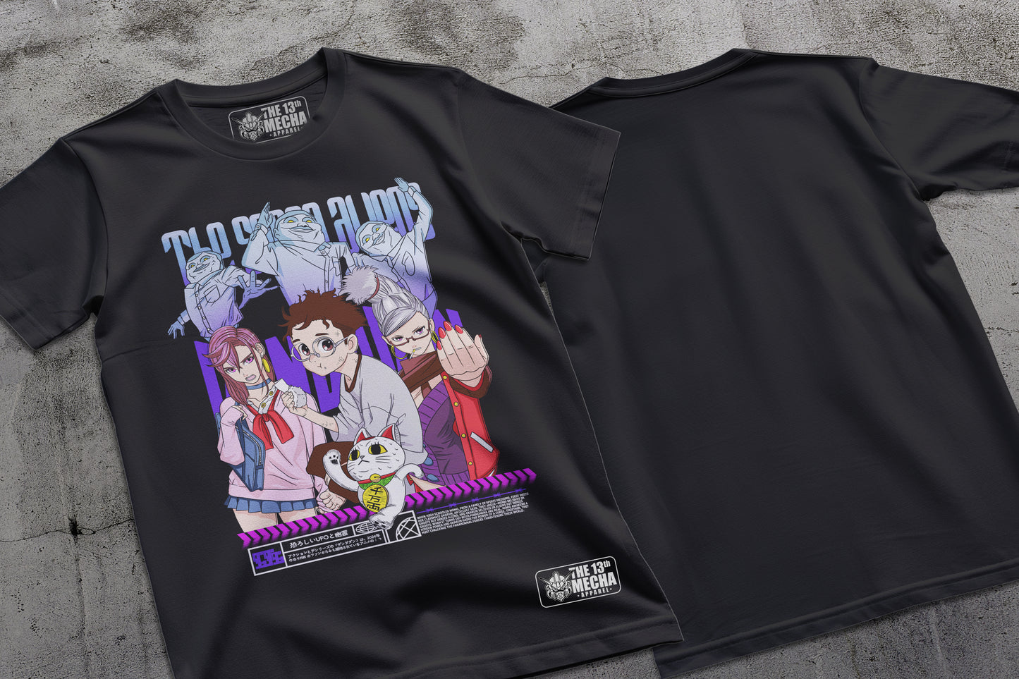 Dan Da Dan 01 Premium Anime Design, High Quality DTF Print, 100% Cotton Shirt
