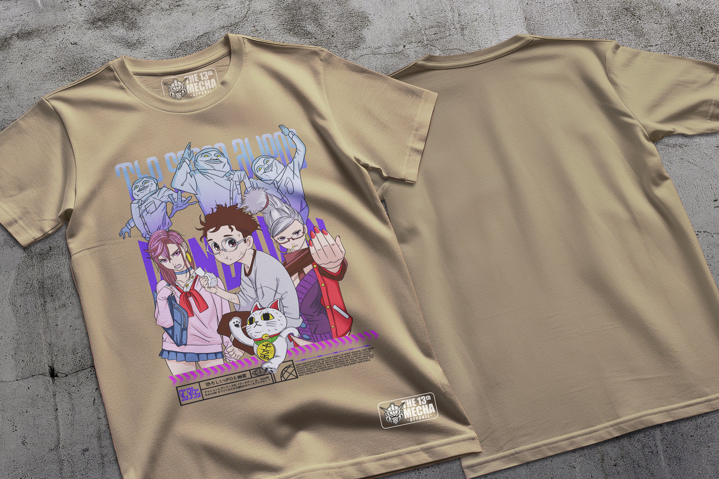 Dan Da Dan 01 Premium Anime Design, High Quality DTF Print, 100% Cotton Shirt