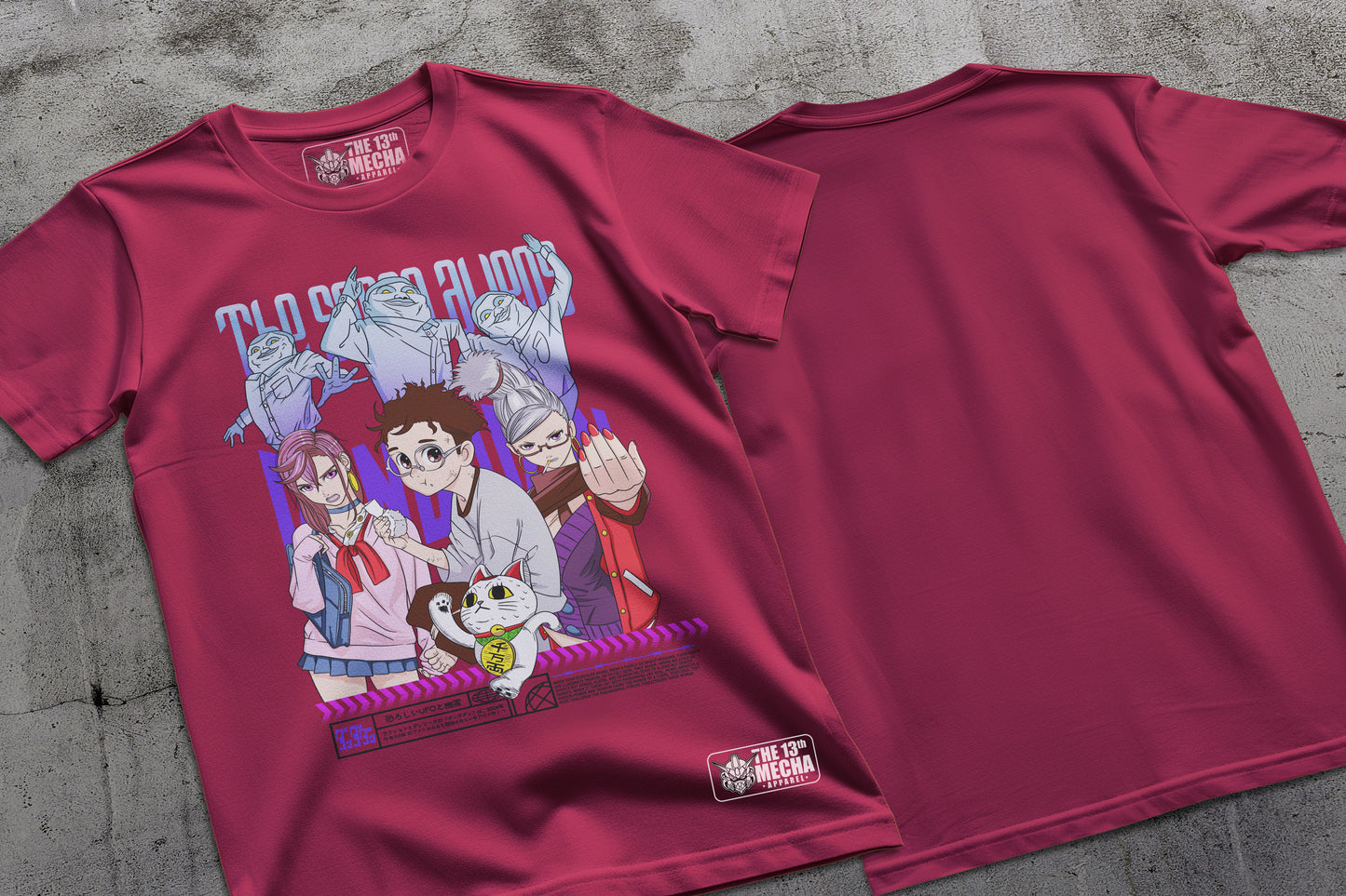 Dan Da Dan 01 Premium Anime Design, High Quality DTF Print, 100% Cotton Shirt