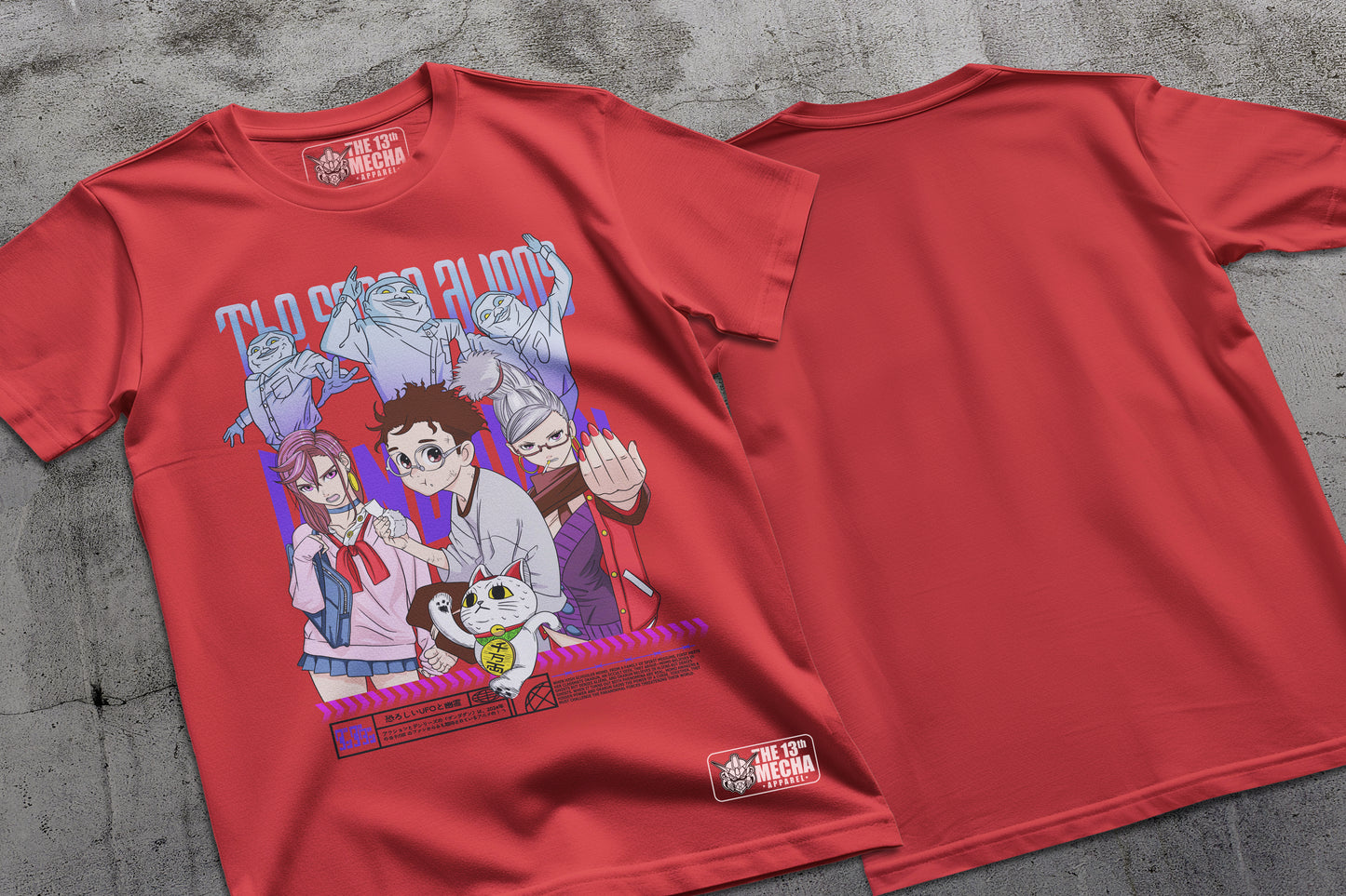 Dan Da Dan 01 Premium Anime Design, High Quality DTF Print, 100% Cotton Shirt