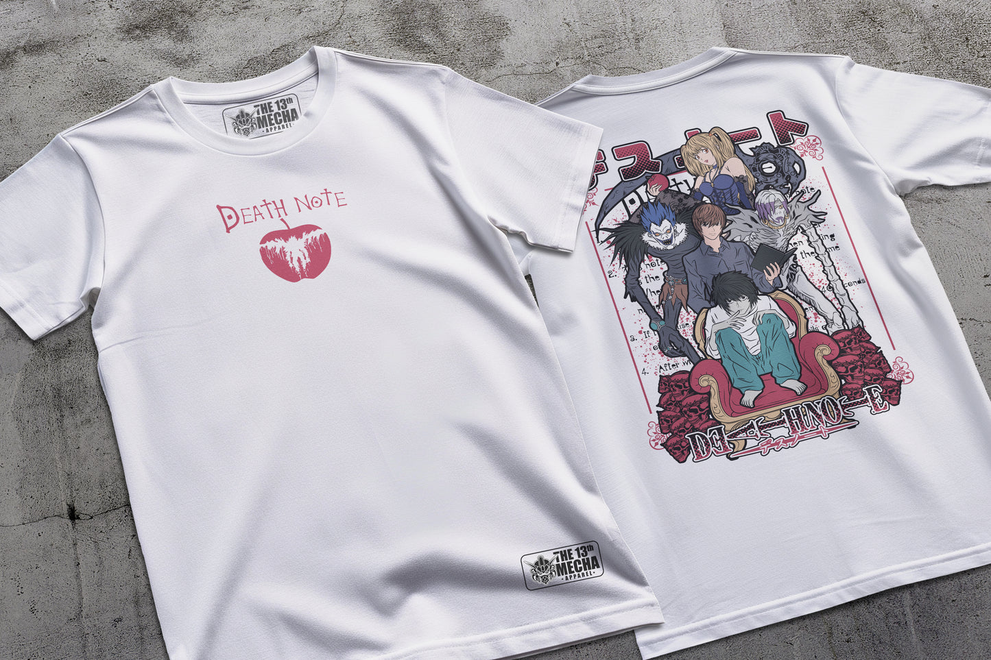 Death Note 01 Premium Anime Design, High Quality DTF Print, 100% Cotton Shirt