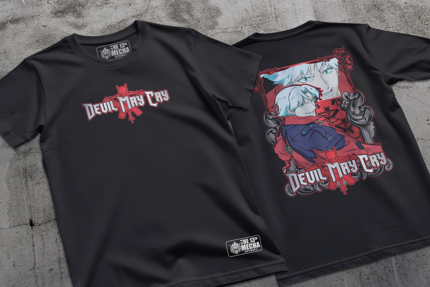 Devil May Cry - Dante 03 Premium Anime Design, High Quality DTF Print, 100% Cotton Shirt