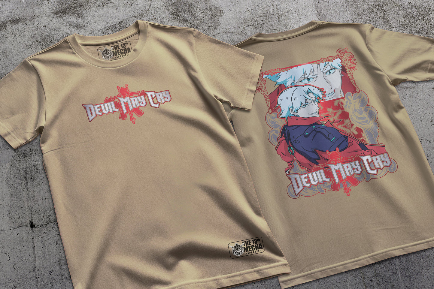 Devil May Cry - Dante 03 Premium Anime Design, High Quality DTF Print, 100% Cotton Shirt