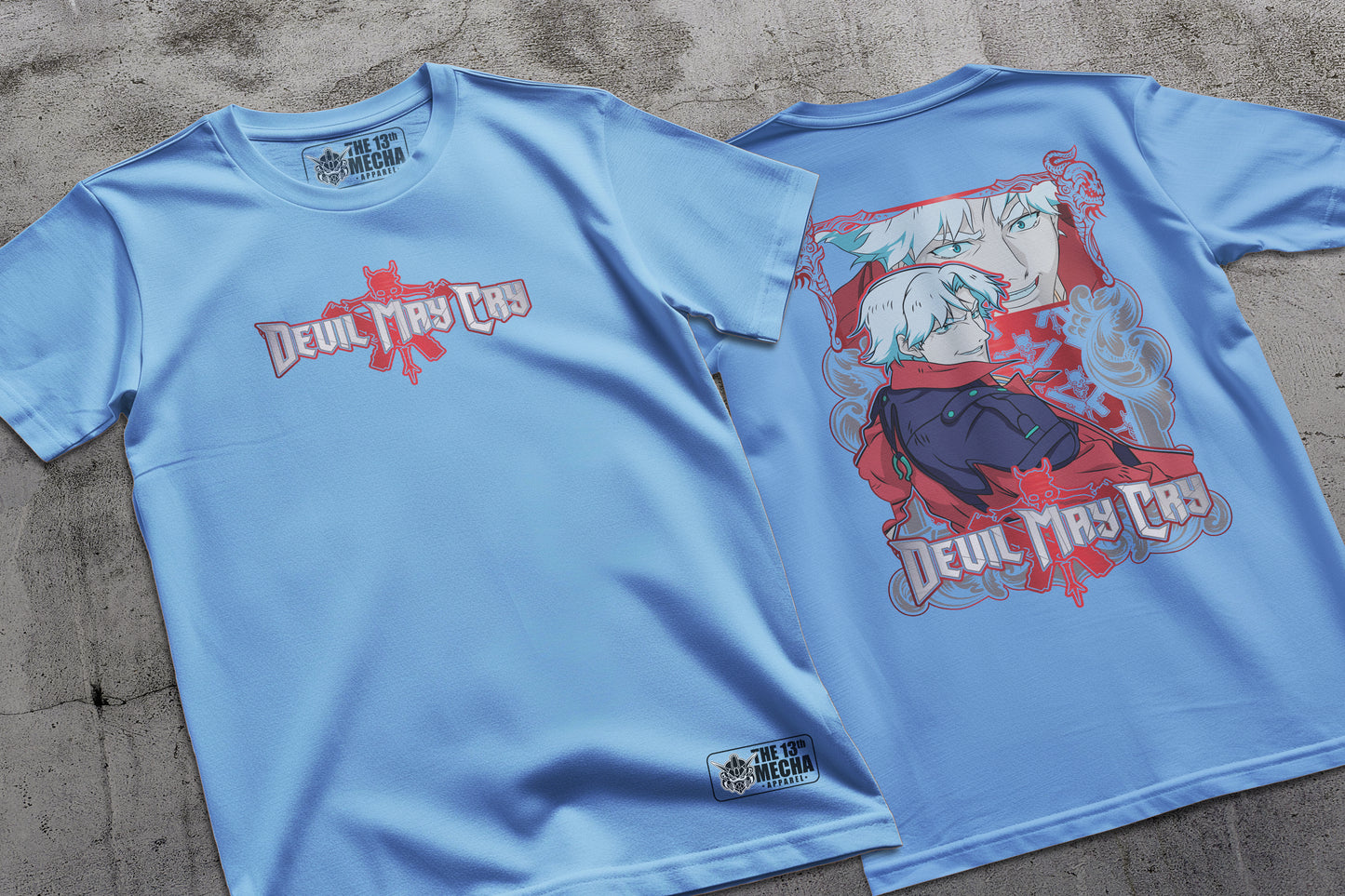 Devil May Cry - Dante 03 Premium Anime Design, High Quality DTF Print, 100% Cotton Shirt