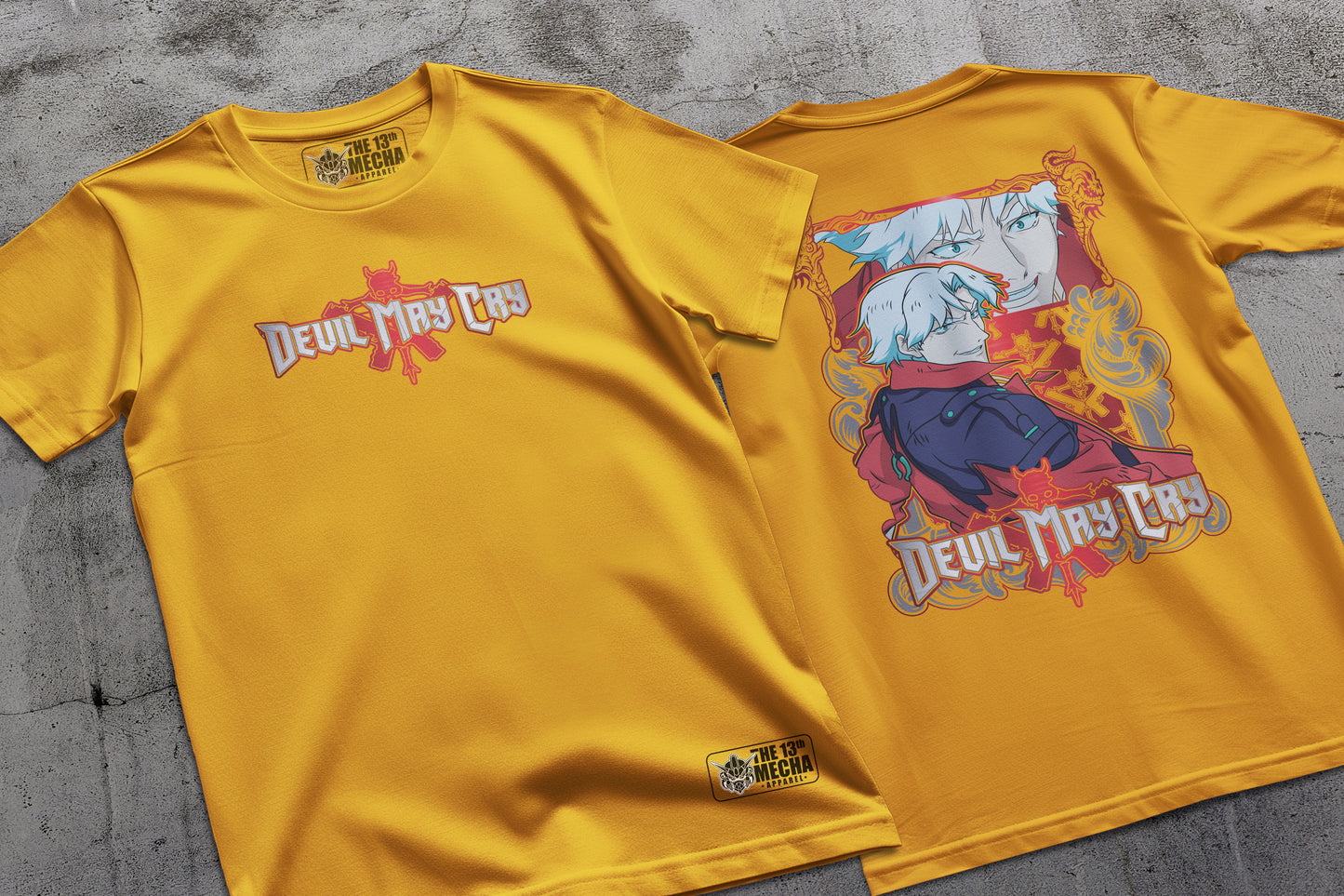 Devil May Cry - Dante 03 Premium Anime Design, High Quality DTF Print, 100% Cotton Shirt