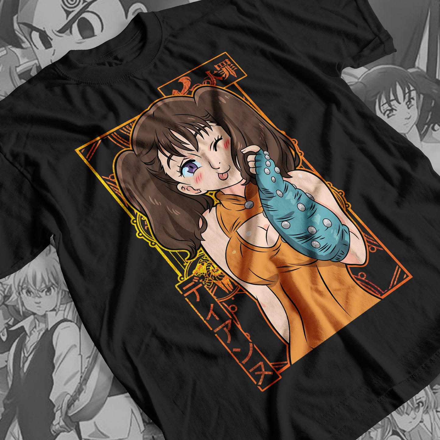 7 Deadly Sins Serpent Sin of Envy - Diane 01 Premium Anime Design, High Quality DTF Print, 100% Cotton Shirt