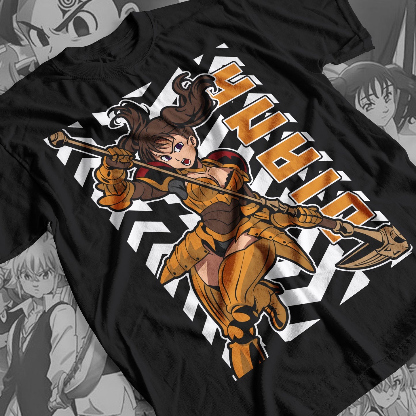 7 Deadly Sins Serpent Sin of Envy - Diane 03 Premium Anime Design, High Quality DTF Print, 100% Cotton Shirt