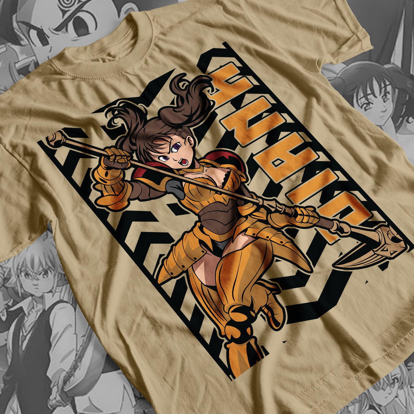 7 Deadly Sins Serpent Sin of Envy - Diane 03 Premium Anime Design, High Quality DTF Print, 100% Cotton Shirt