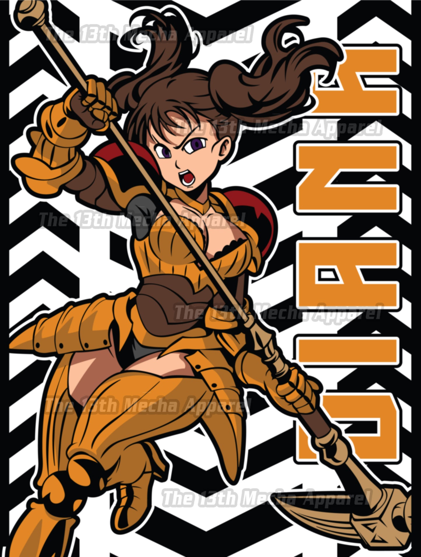 7 Deadly Sins Serpent Sin of Envy - Diane 03 Premium Anime Design, High Quality DTF Print, 100% Cotton Shirt