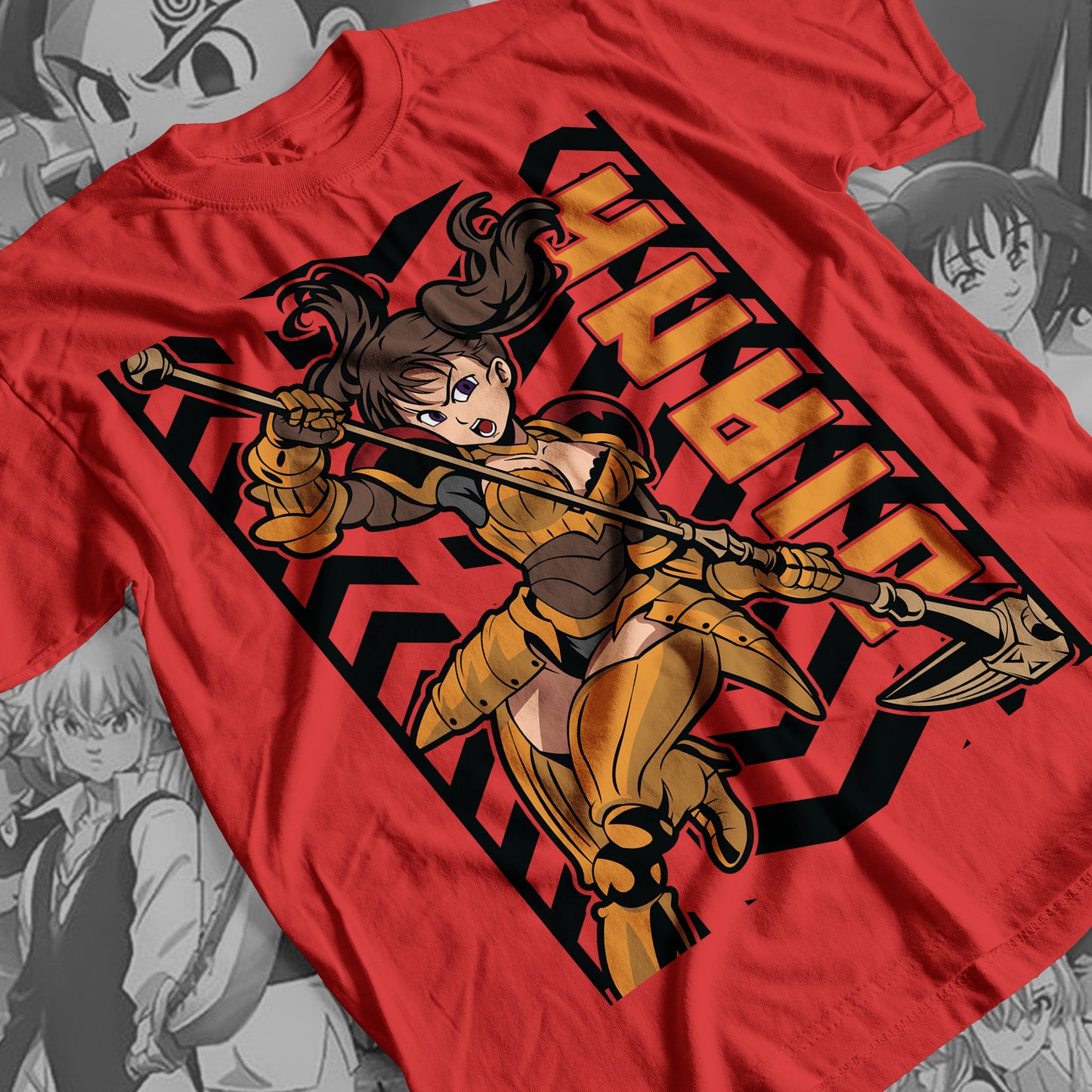 7 Deadly Sins Serpent Sin of Envy - Diane 03 Premium Anime Design, High Quality DTF Print, 100% Cotton Shirt