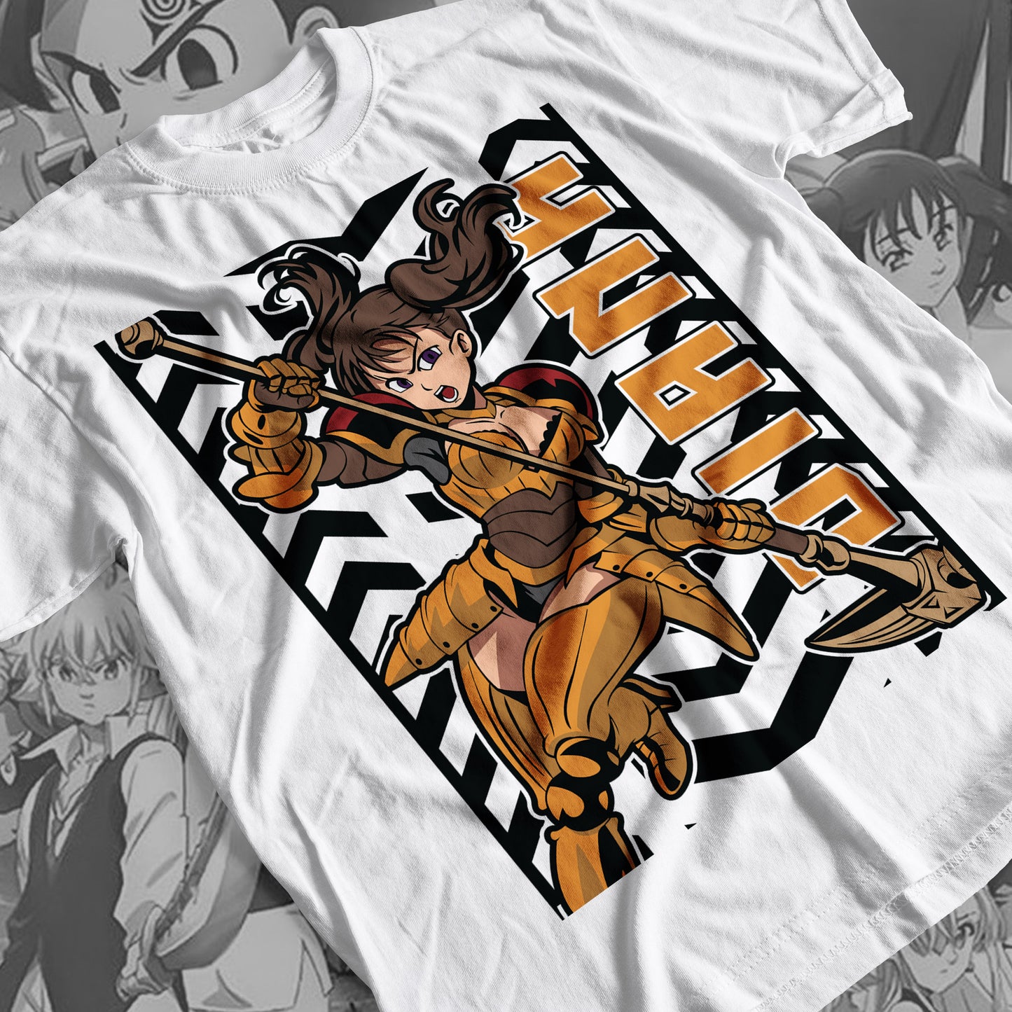 7 Deadly Sins Serpent Sin of Envy - Diane 03 Premium Anime Design, High Quality DTF Print, 100% Cotton Shirt