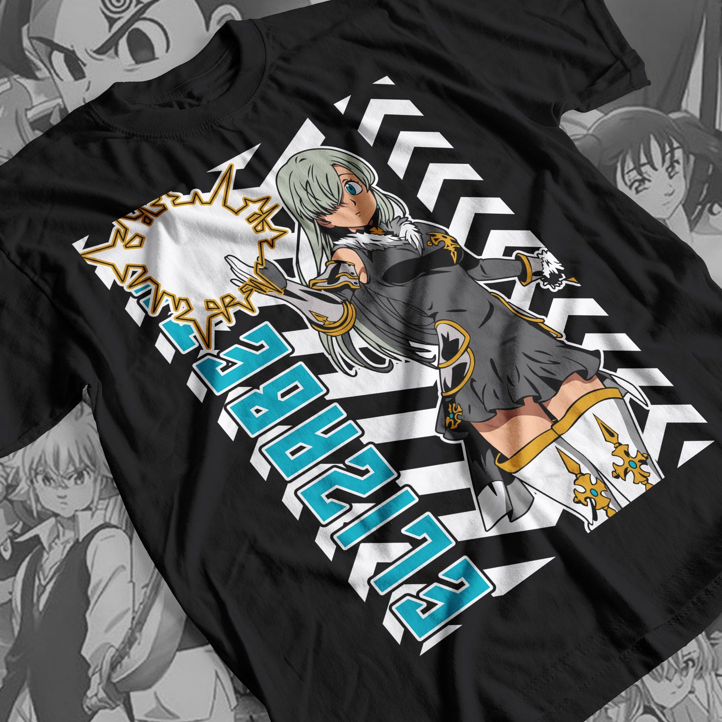 7 Deadly Sins Goddess - Elizabeth Liones 03 Premium Anime Design, High Quality DTF Print, 100% Cotton Shirt