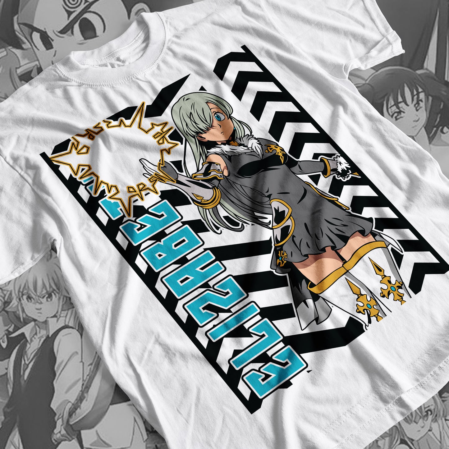 7 Deadly Sins Goddess - Elizabeth Liones 03 Premium Anime Design, High Quality DTF Print, 100% Cotton Shirt