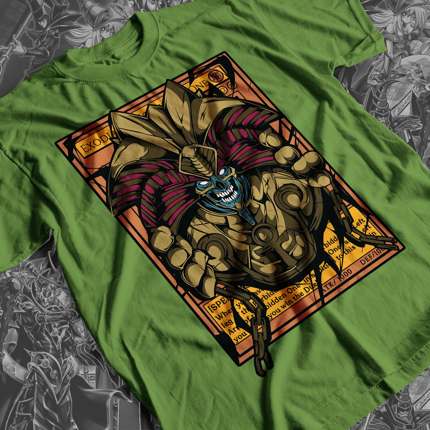 Yu-Gi-Oh! - Exodia 02 Premium Anime Design, High Quality DTF Print, 100% Cotton Shirt