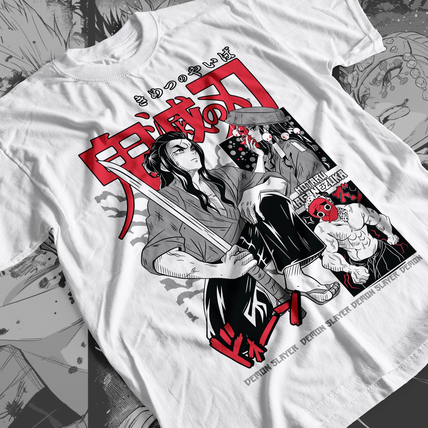 Demon Slayer - Hotaru Haganezuka 01 Premium Anime Design, High Quality DTF Print, 100% Cotton Shirt