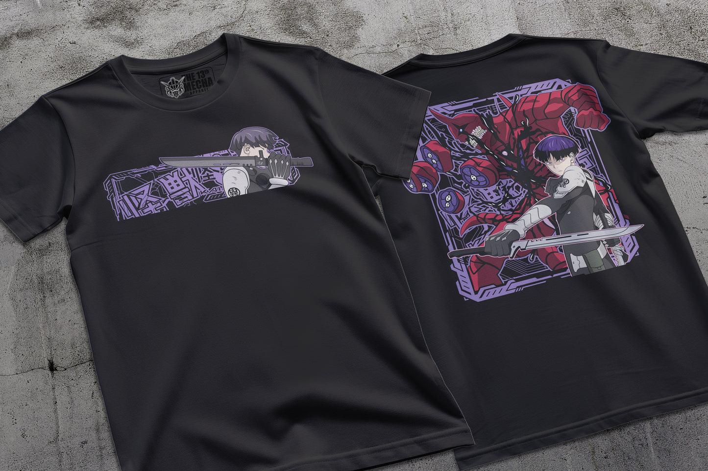Kaiju - Hoshina 01 Premium Anime Design, High Quality DTF Print, 100% Cotton Shirt