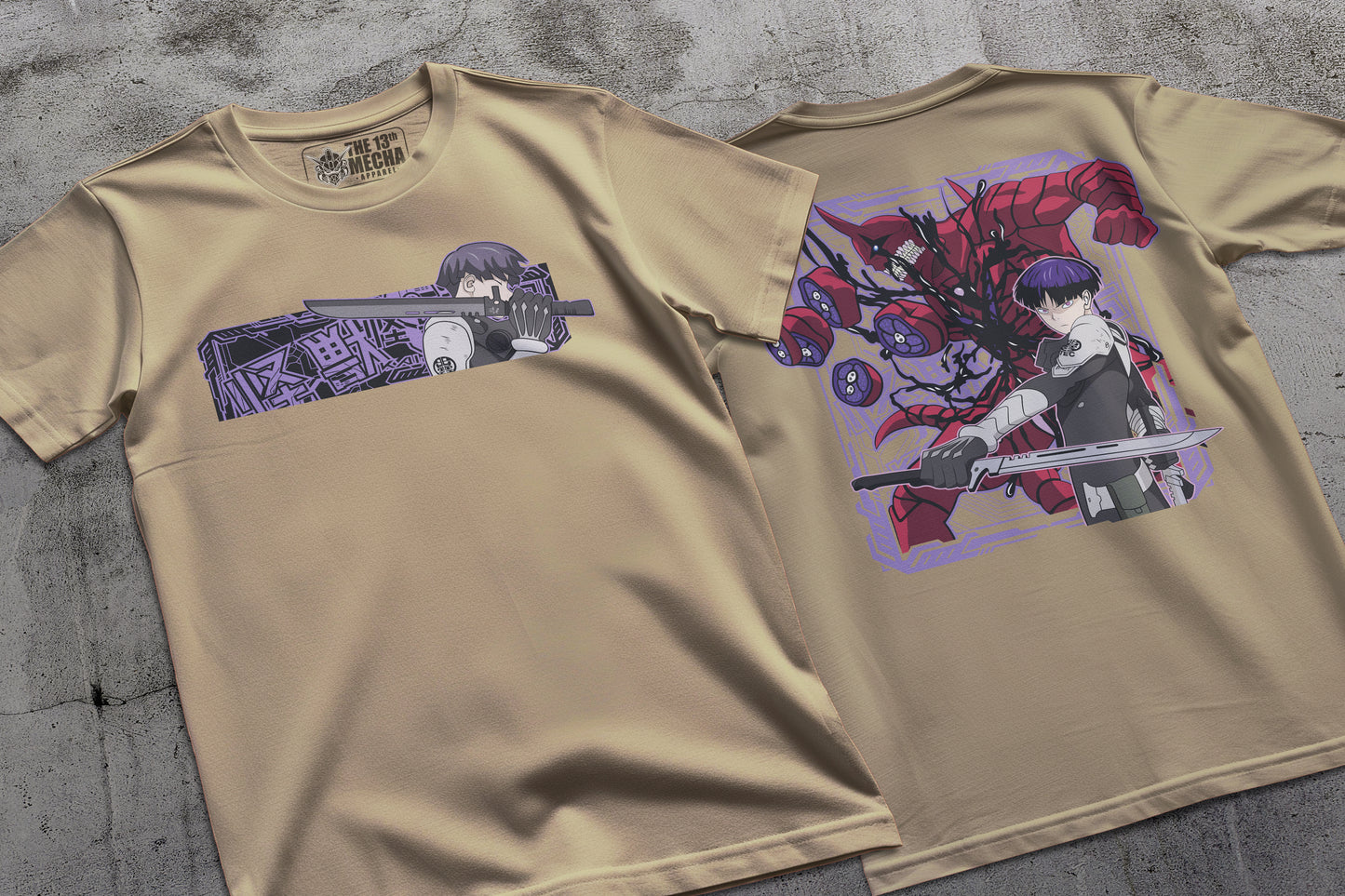 Kaiju - Hoshina 01 Premium Anime Design, High Quality DTF Print, 100% Cotton Shirt