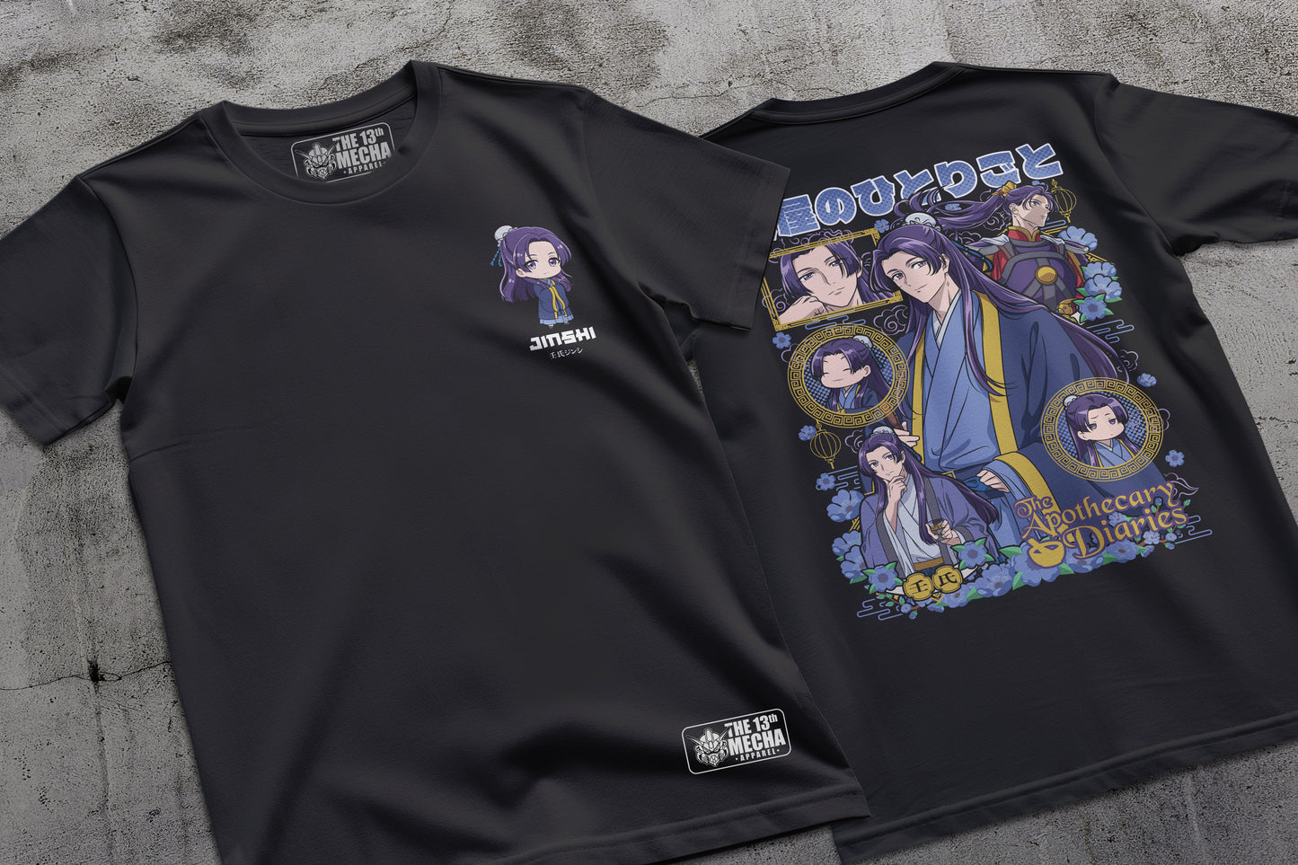 The Apothecary Diaries - Jinshi 01 Premium Anime Design, High Quality DTF Print, 100% Cotton Shirt