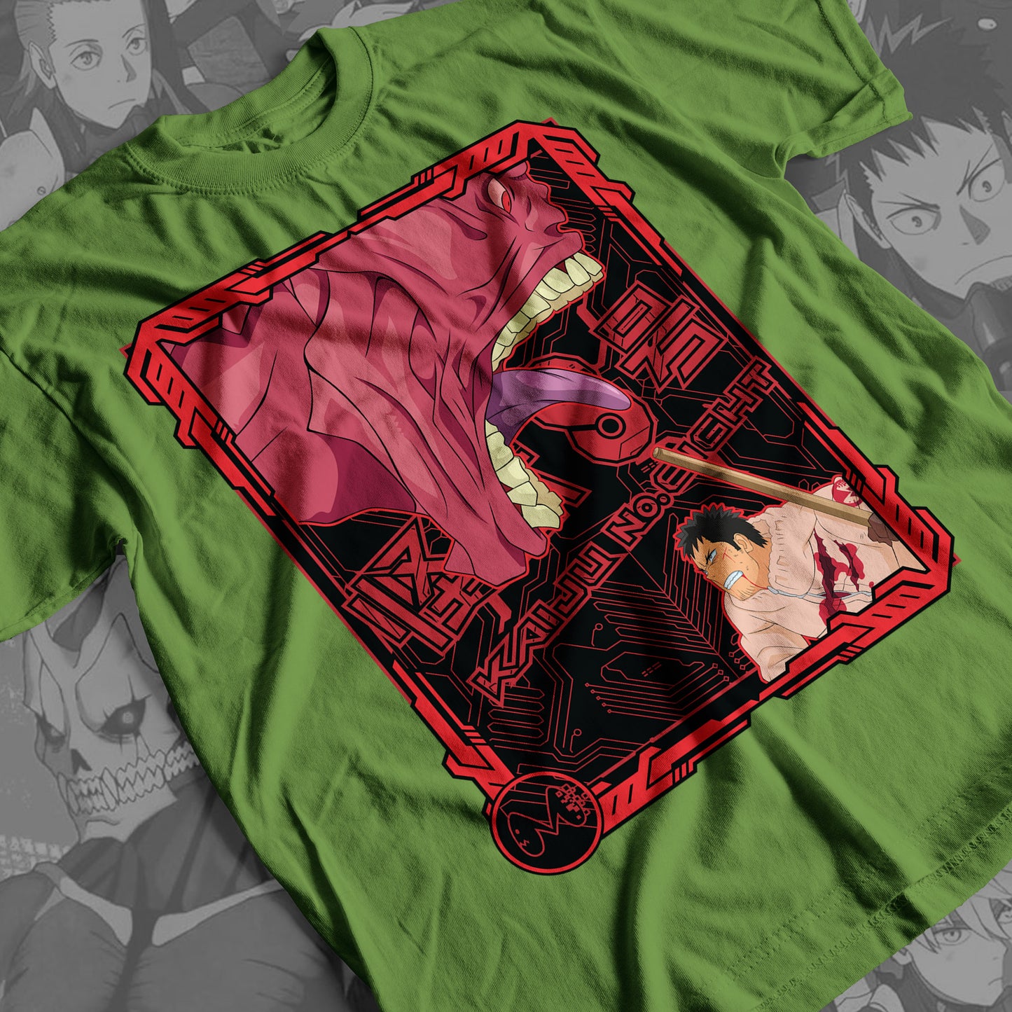 Kaiju No. 8 - Kafka Hibino 01 Premium Anime Design, High Quality DTF Print, 100% Cotton Shirt