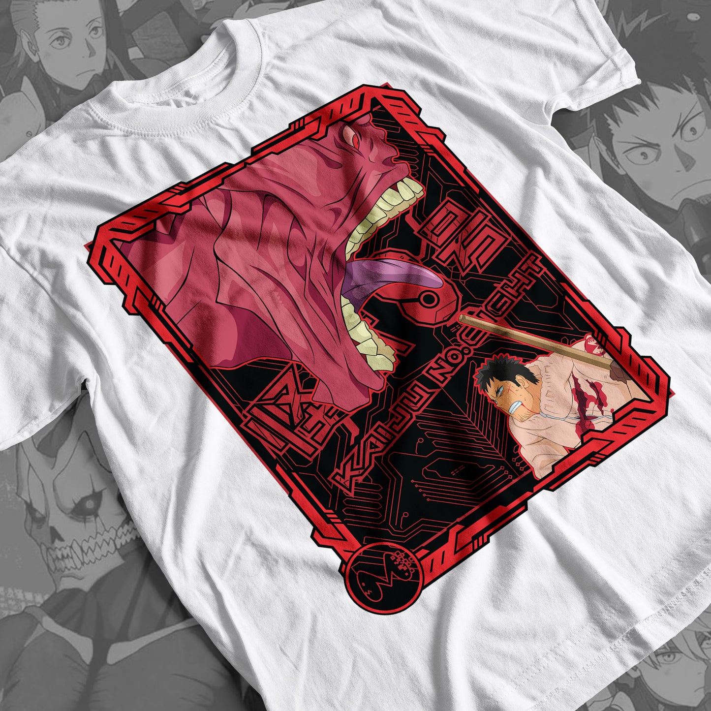 Kaiju No. 8 - Kafka Hibino 01 Premium Anime Design, High Quality DTF Print, 100% Cotton Shirt
