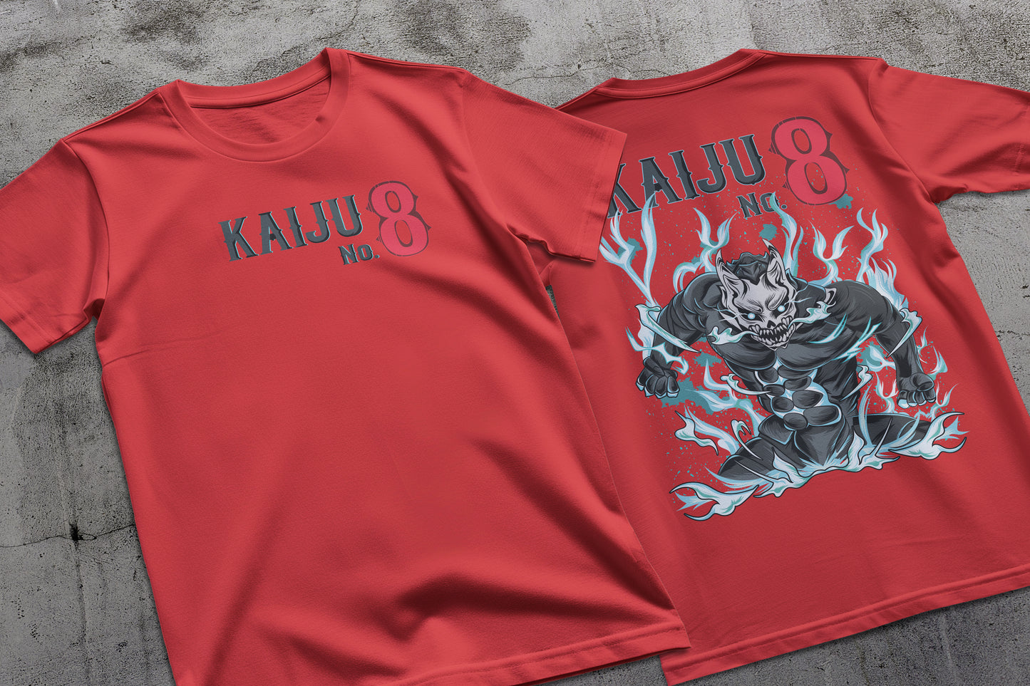 Kaiju - Kaiju No 8 02 Premium Anime Design, High Quality DTF Print, 100% Cotton Shirt