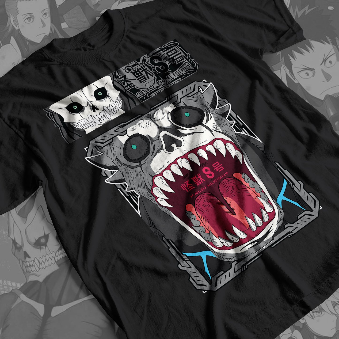 Kaiju No. 8 - Kafka Hibino 02 Premium Anime Design, High Quality DTF Print, 100% Cotton Shirt