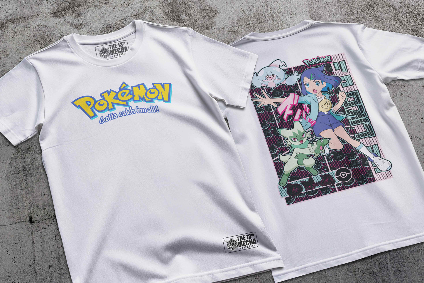 Pokemon - Liko 01 Premium Anime Design, High Quality DTF Print, 100% Cotton Shirt