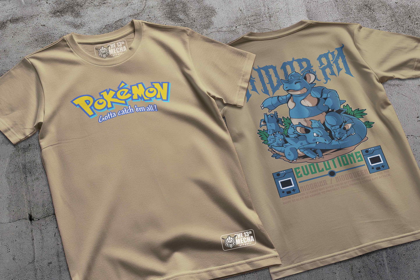 Pokemon - Nidorina 01 Premium Anime Design, High Quality DTF Print, 100% Cotton Shirt