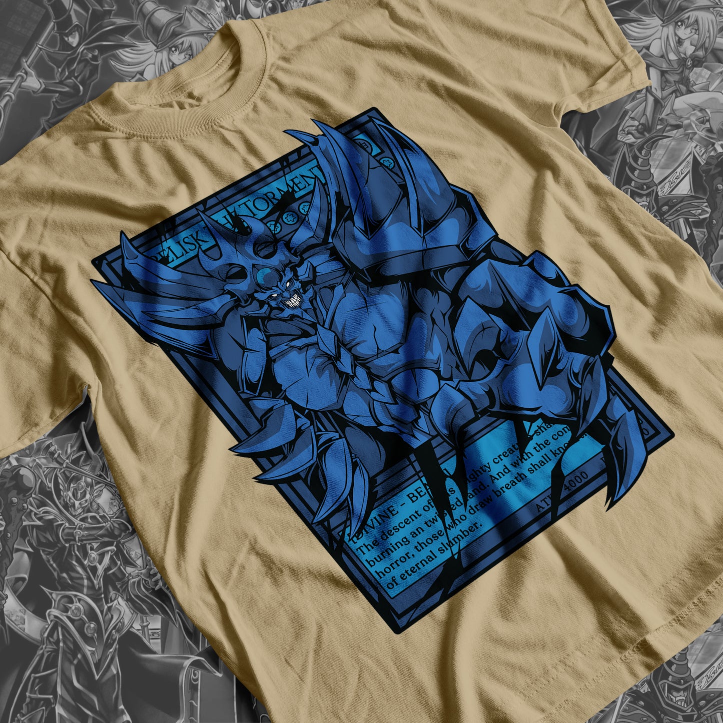 Yu-Gi-Oh-OBELISK Premium Anime Design, High Quality DTF Print, 100% Cotton Shirt Success Active