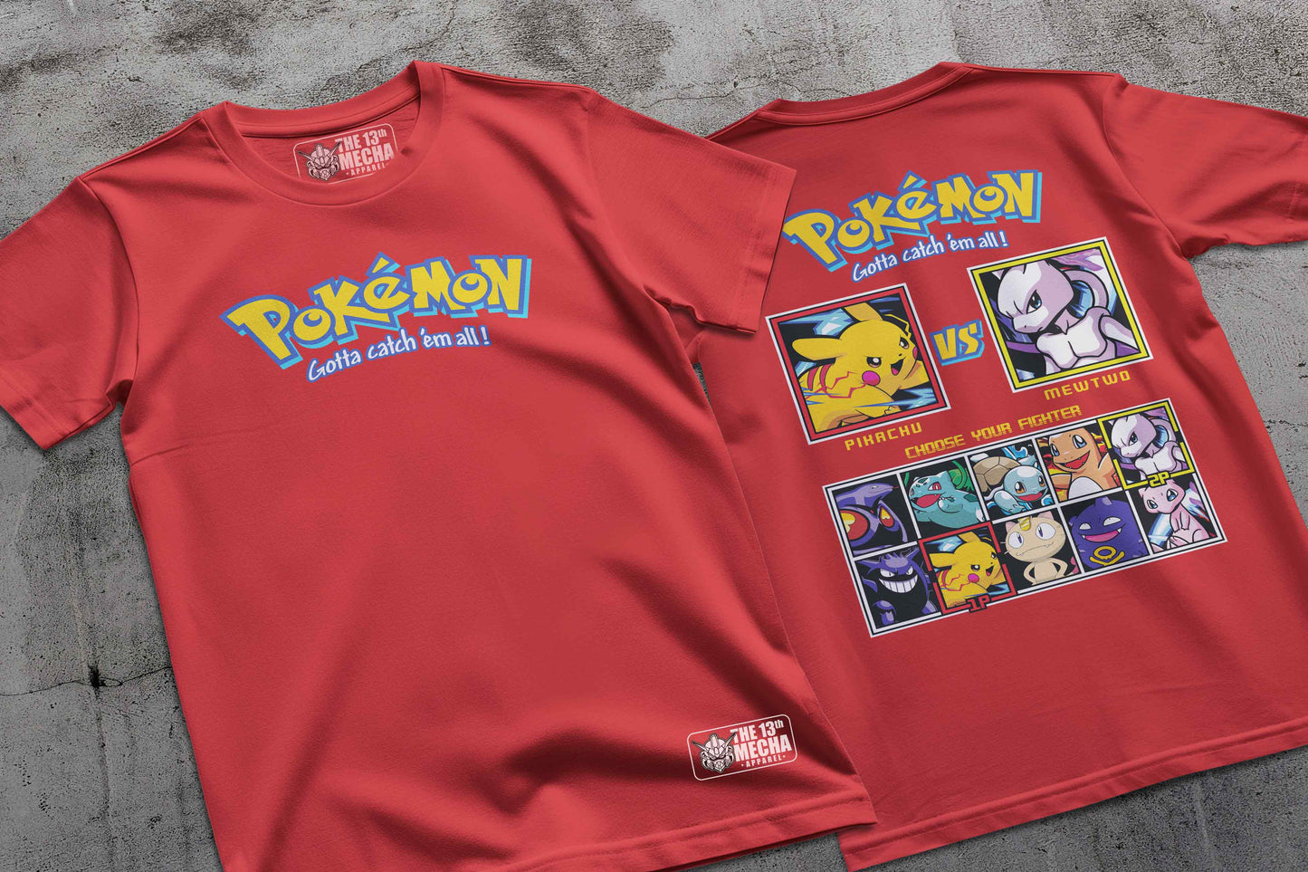 Pokemon - Pokemon VS 01 Premium Anime Design, High Quality DTF Print, 100% Cotton Shirt
