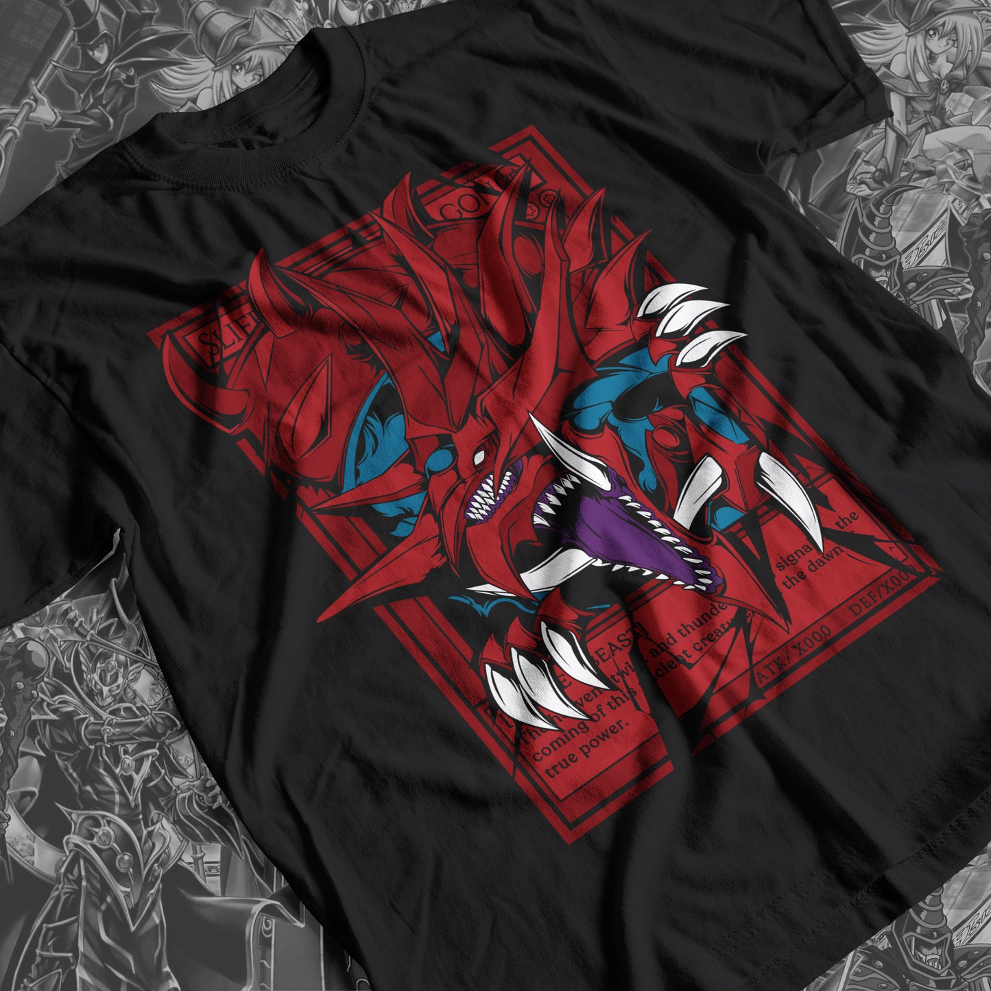Yu-Gi-Oh! - SILFER Premium Anime Design, High Quality DTF Print, 100% Cotton Shirt