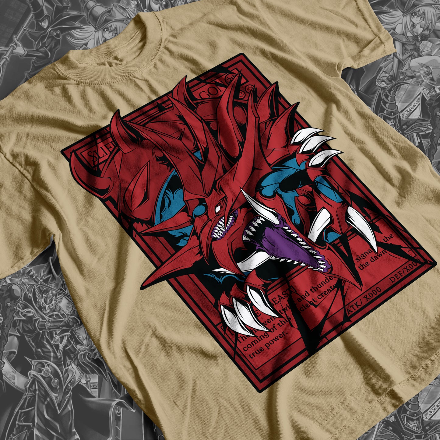Yu-Gi-Oh! - SILFER Premium Anime Design, High Quality DTF Print, 100% Cotton Shirt