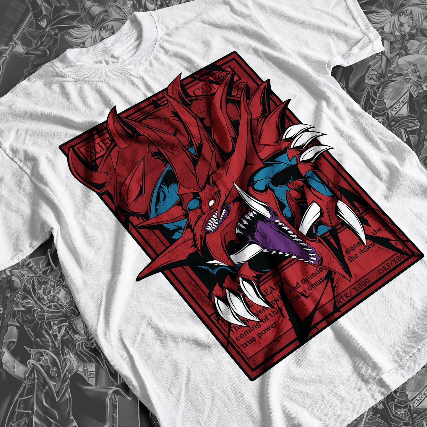 Yu-Gi-Oh! - SILFER Premium Anime Design, High Quality DTF Print, 100% Cotton Shirt