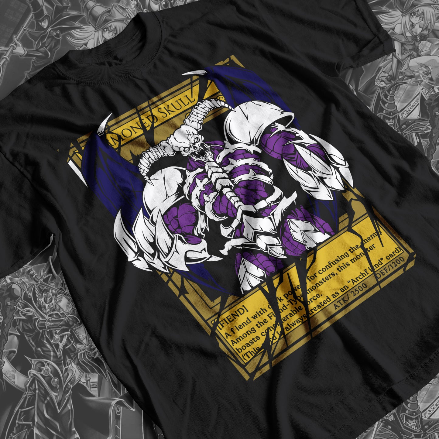 Yu-Gi-Oh! - SUMMONED SKULL Premium Anime Design T-shirt
