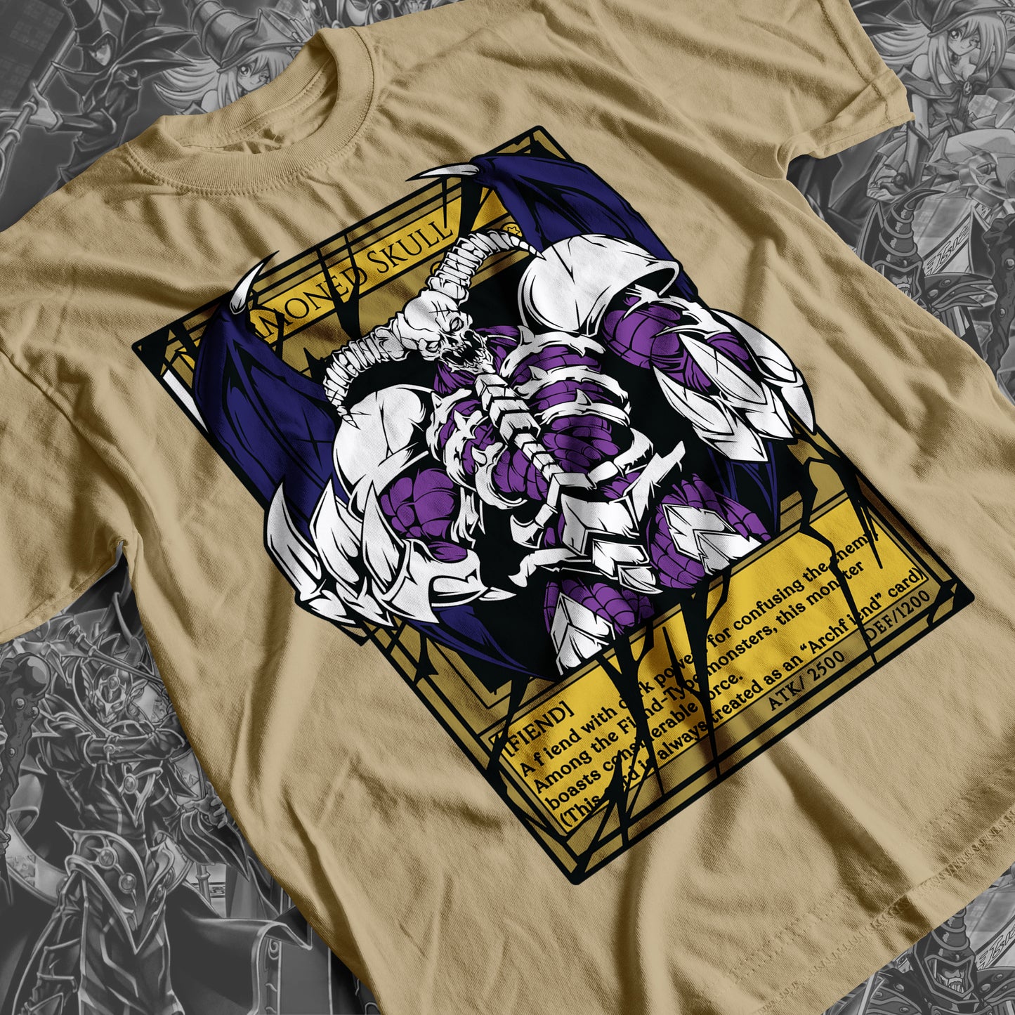 Yu-Gi-Oh! - SUMMONED SKULL Premium Anime Design T-shirt