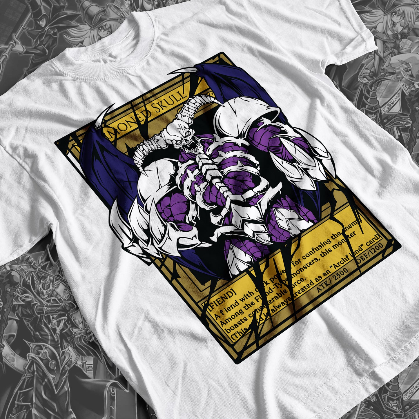 Yu-Gi-Oh! - SUMMONED SKULL Premium Anime Design T-shirt
