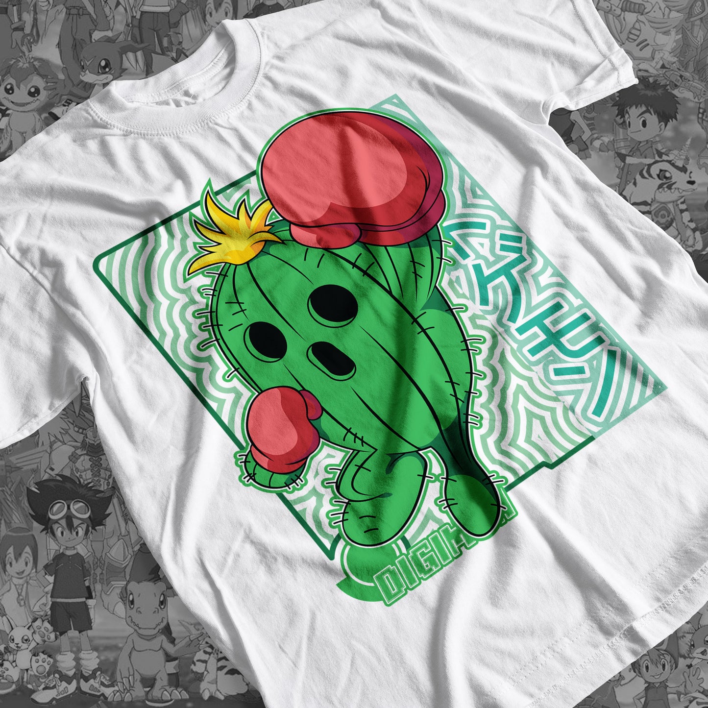 Digimon: Togemon Premium Anime Design, High Quality DTF Print, 100% Cotton Shirt