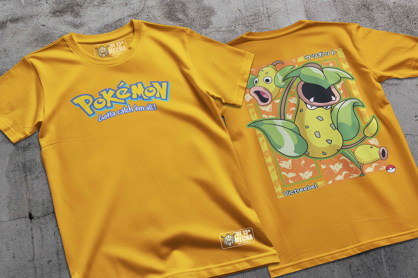 Pokemon - Victreebel 01 Premium Anime Design, High Quality DTF Print, 100% Cotton Shirt