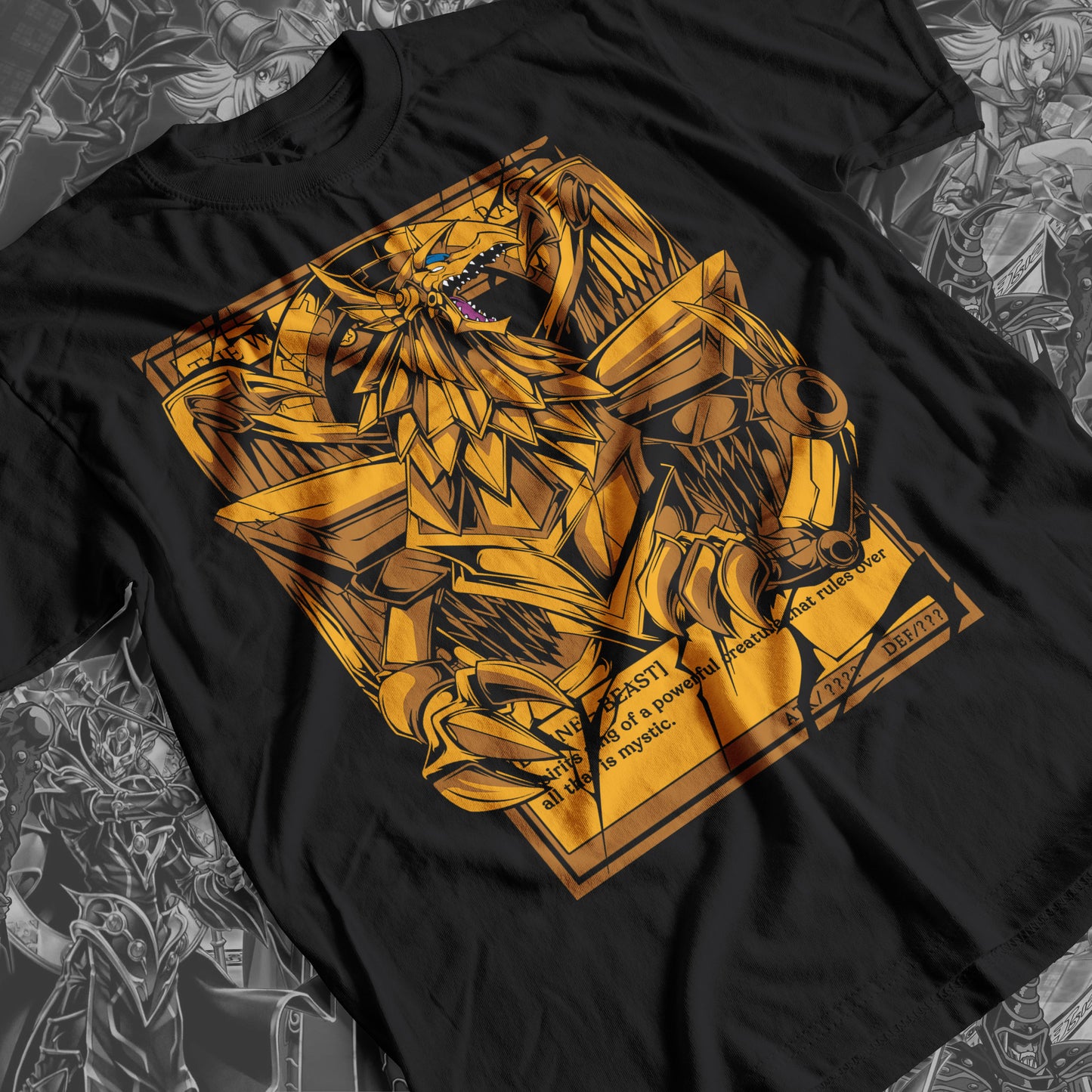 Yu-Gi-Oh! - WINGED DRAGON Premium Anime Design, High Quality DTF Print, 100% Cotton Shirt