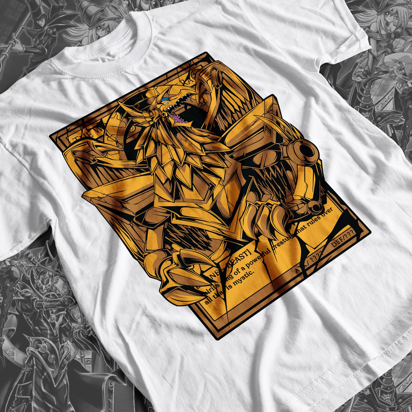Yu-Gi-Oh! - WINGED DRAGON Premium Anime Design, High Quality DTF Print, 100% Cotton Shirt