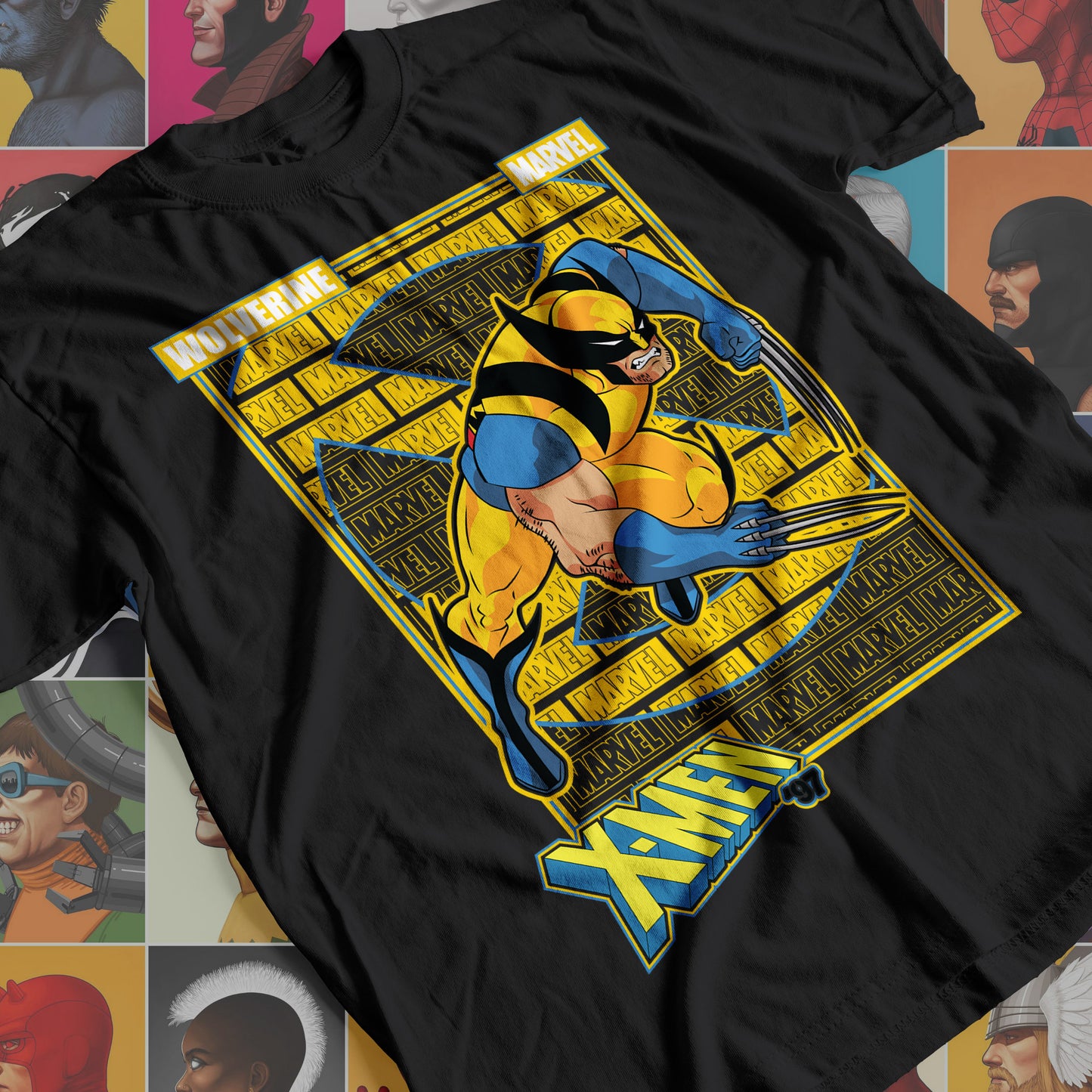 Marvel DC- X-Men Premium Anime Design, High Quality DTF Print, 100% Cotton Shirt