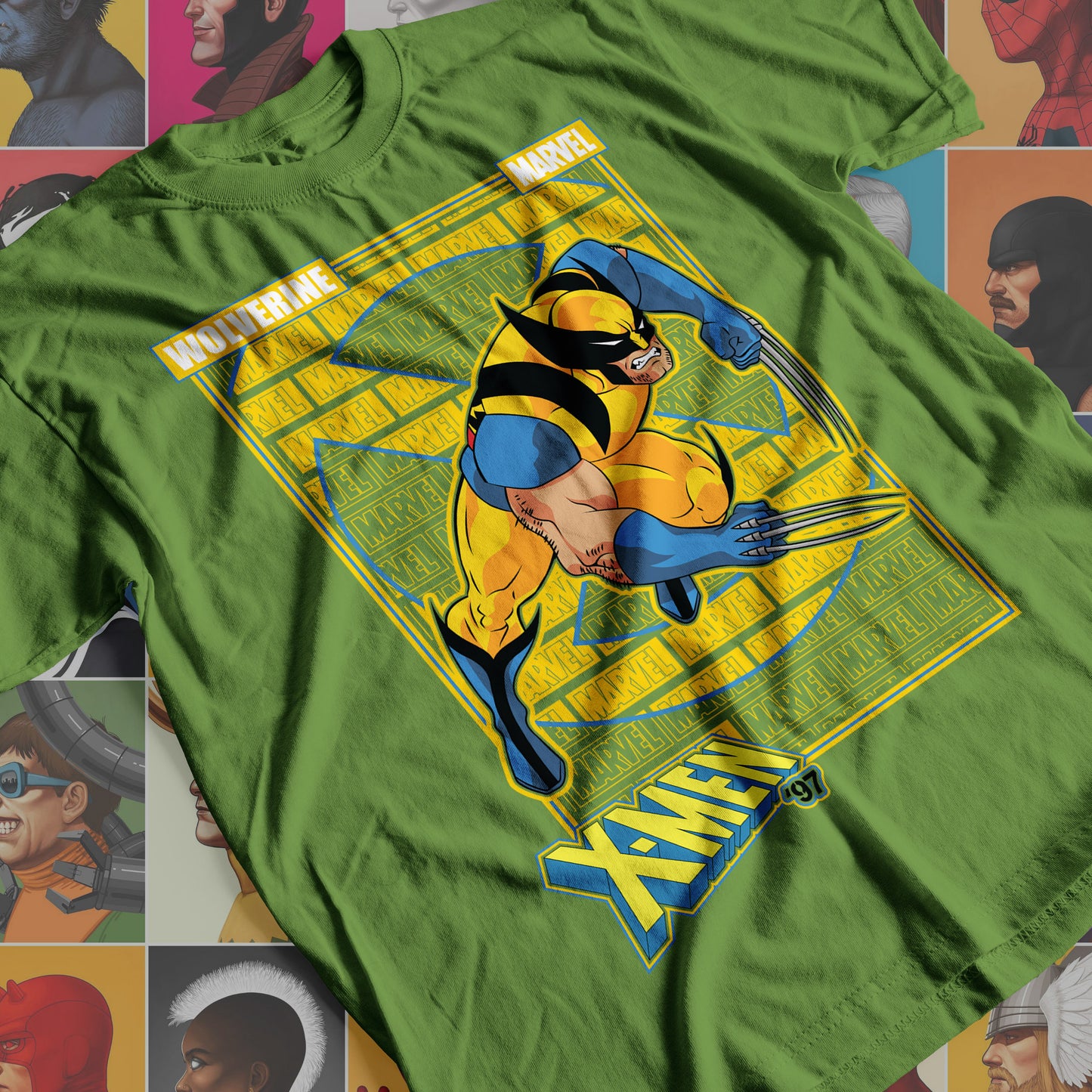 Marvel DC- X-Men Premium Anime Design, High Quality DTF Print, 100% Cotton Shirt