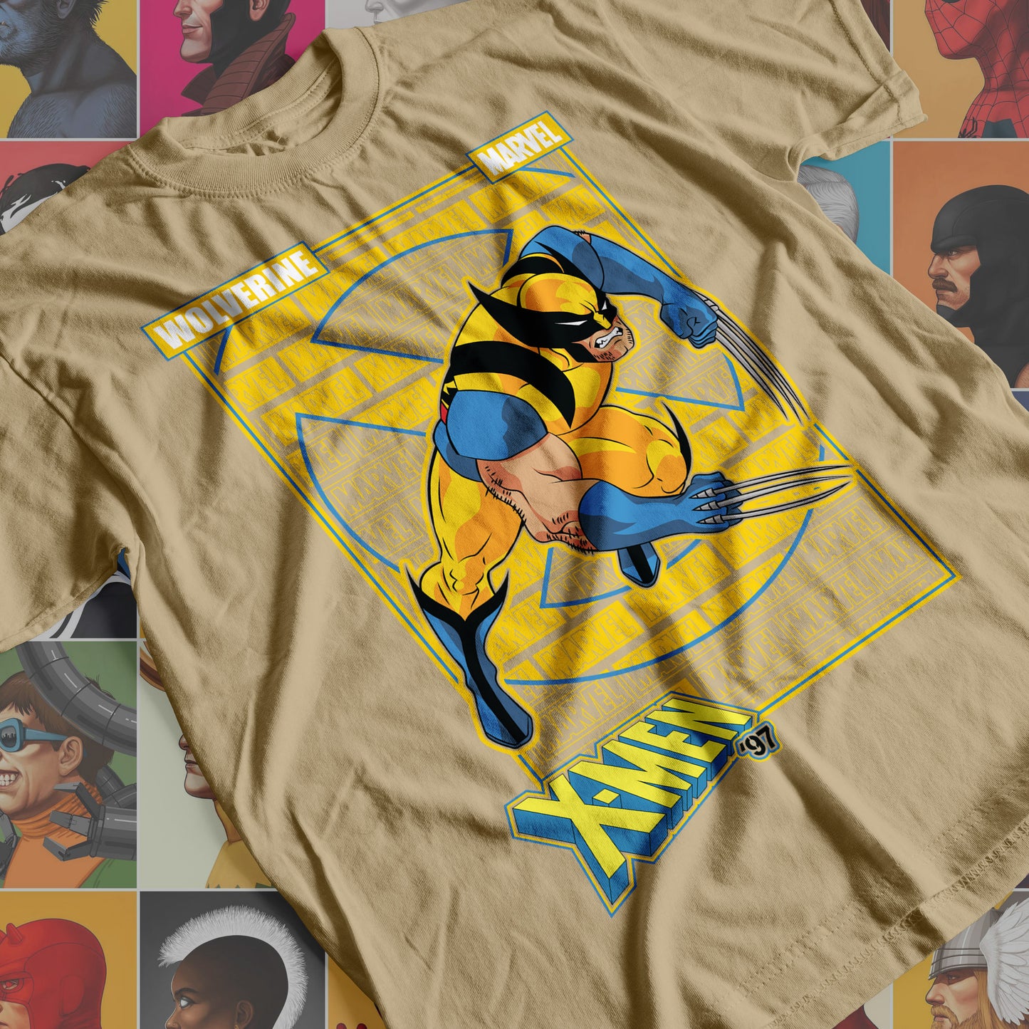 Marvel DC- X-Men Premium Anime Design, High Quality DTF Print, 100% Cotton Shirt