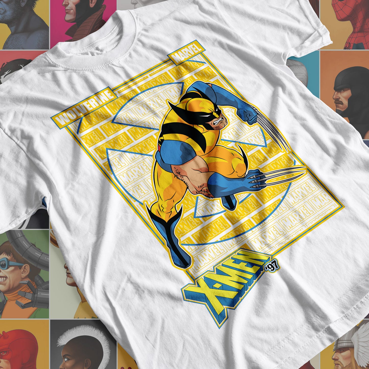 Marvel DC- X-Men Premium Anime Design, High Quality DTF Print, 100% Cotton Shirt